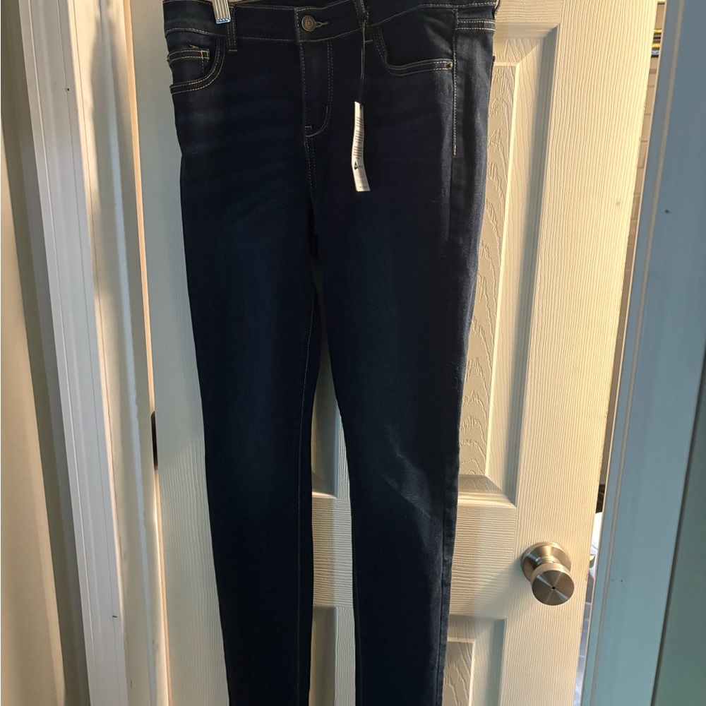 New York & Company Blue Jeggings Slim Fit